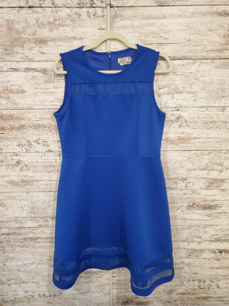 ROYAL BLUE MIDI DRESS