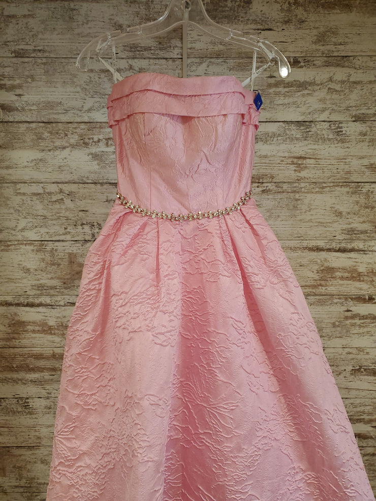 PINK A LINE GOWN