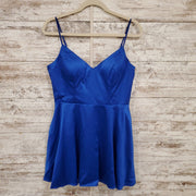 ROYAL BLUE SHORT DRESS (NEW)