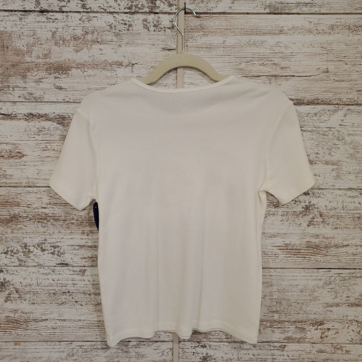 IVORY/GOLD DRAGON TOP