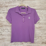 LAVENDAR POLO TOP