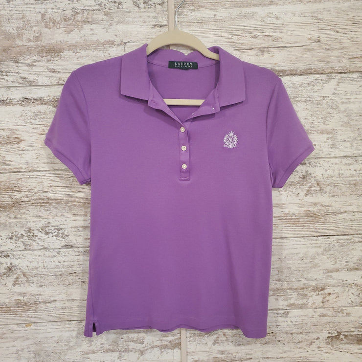 LAVENDAR POLO TOP