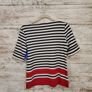 BLACK/RED/BLACK SHORT SLEEVE