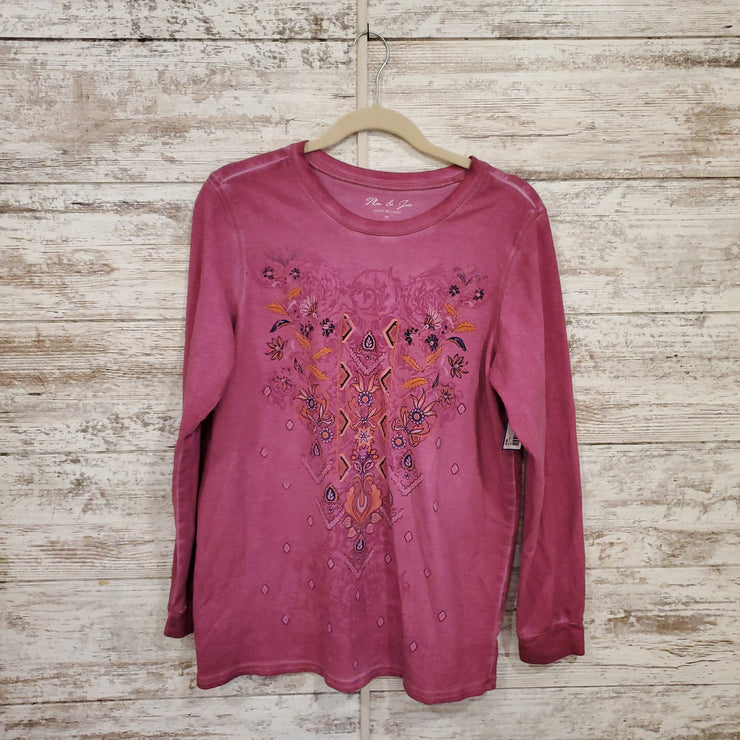PINK LONG SLEEVE TOP