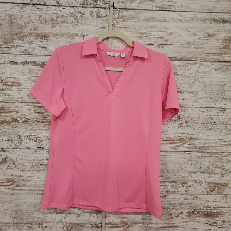 PINK SHORT SLEEVE POLO