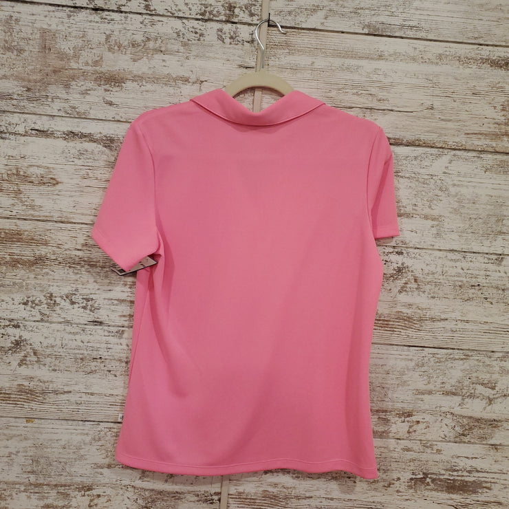 PINK SHORT SLEEVE POLO
