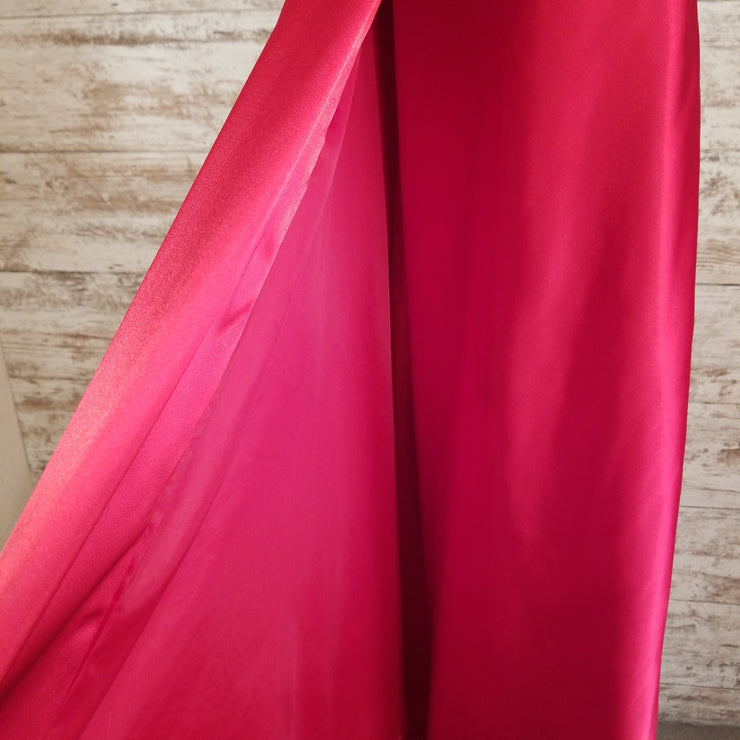 RED A LINE GOWN