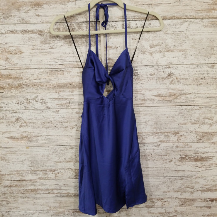 ROYAL BLUE SHORT DRESS