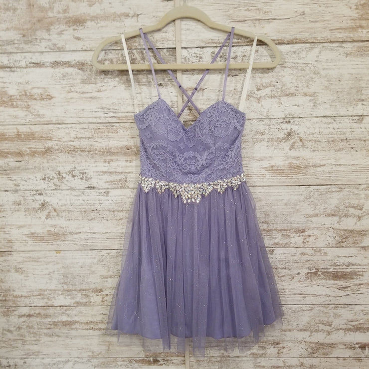 LAVENDER SHORT DRESS
