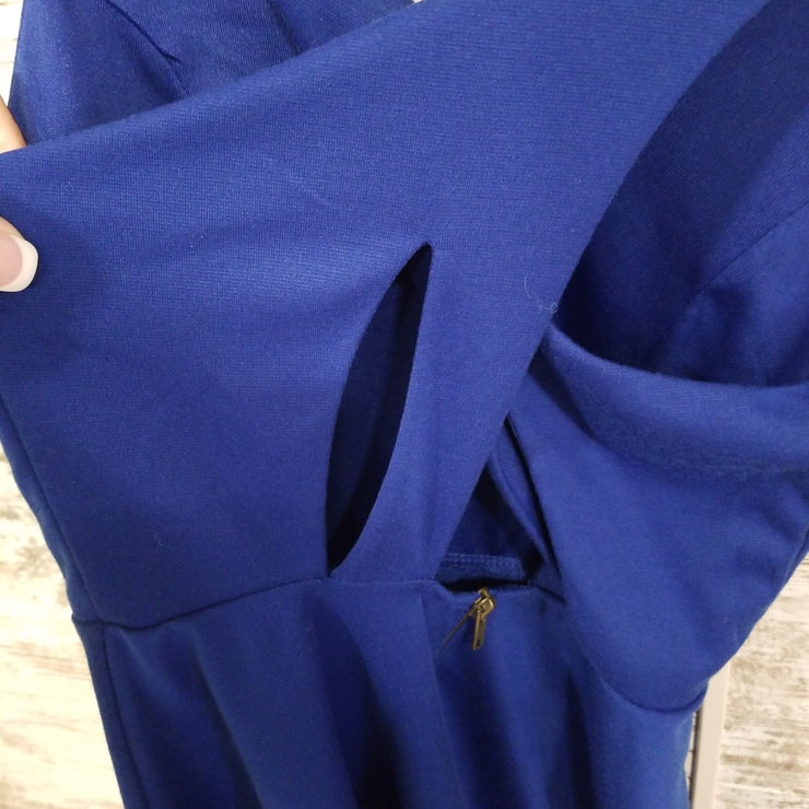 ROYAL BLUE SHORT DRESS