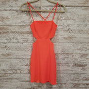 ORANGE/CORAL SHORT DRESS