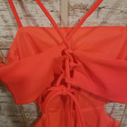 ORANGE/CORAL SHORT DRESS