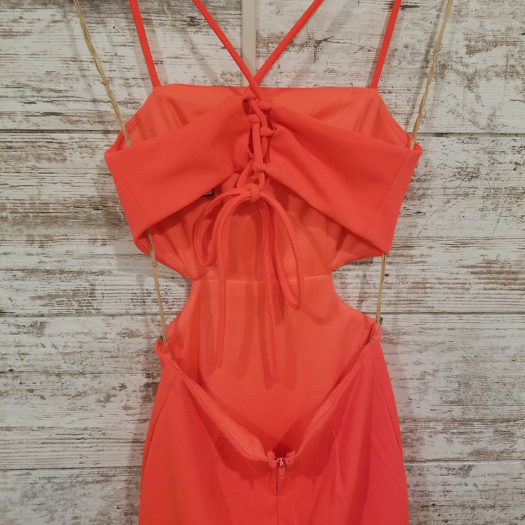 ORANGE/CORAL SHORT DRESS