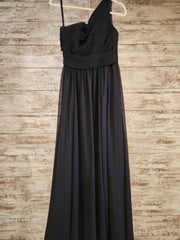 NAVY LONG EVENING GOWN
