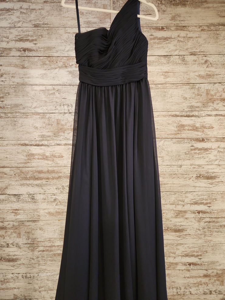 NAVY LONG EVENING GOWN