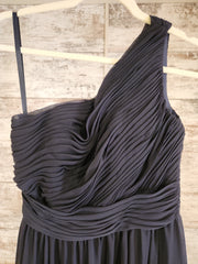 NAVY LONG EVENING GOWN