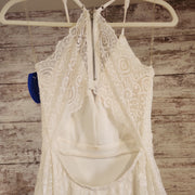 WHITE SHORT DRESS (NEW)