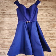 ROYAL BLUE SHORT DRESS