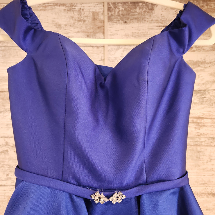 ROYAL BLUE SHORT DRESS