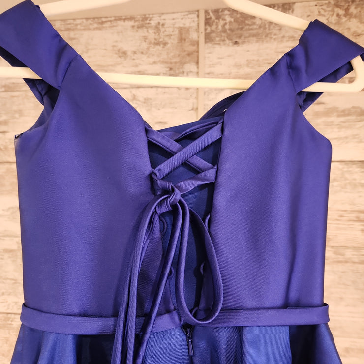 ROYAL BLUE SHORT DRESS
