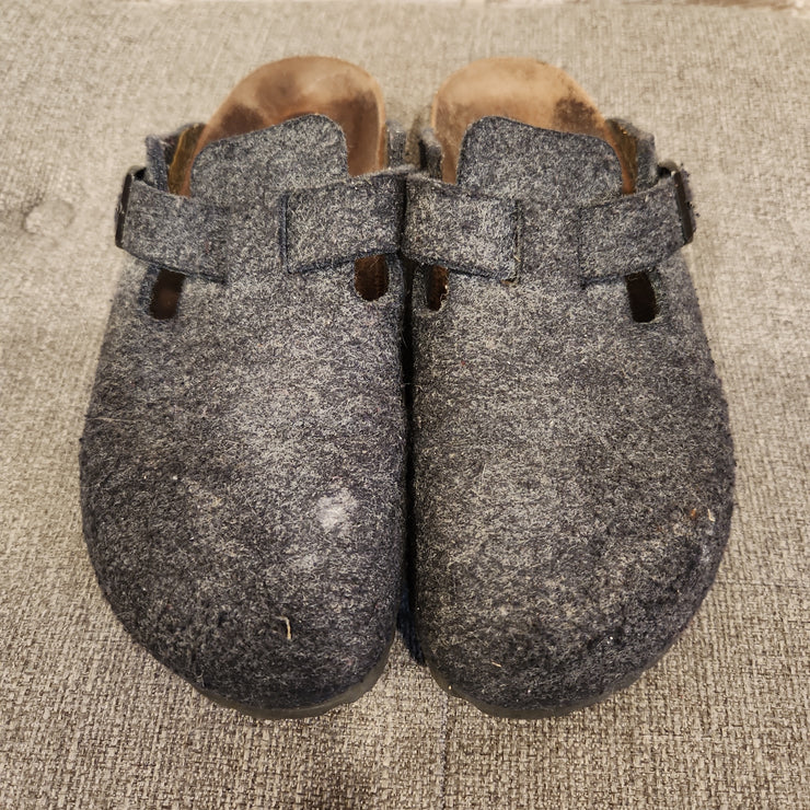 GRAY CLOGS - RETAIL $150