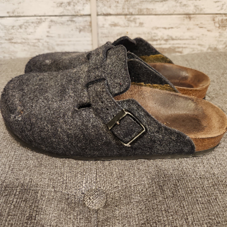 GRAY CLOGS - RETAIL $150