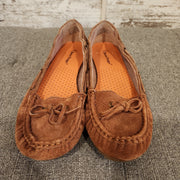 TAN MOCCASINS