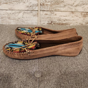 TAN MOCCASINS