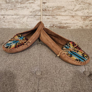 TAN MOCCASINS