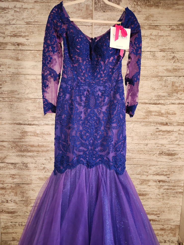 ROYAL BLUE/PURPLE MERMAID-NEW