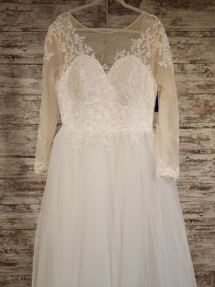 WHITE WEDDING GOWN (NEW)