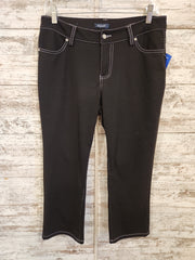 BLACK ITALIAN MADE CROP PANTS