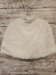 IVORY FUR CAPE (NEW) $99