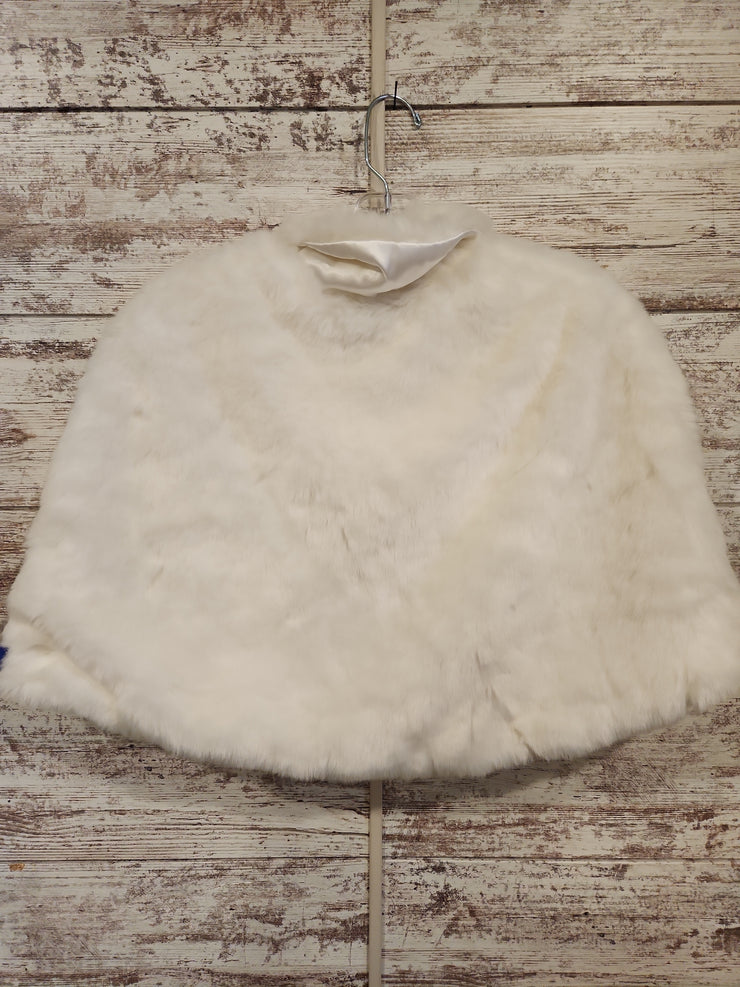 IVORY FUR CAPE (NEW) $99