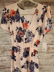 PINK/FLORAL MAXI DRESS-NEW $48