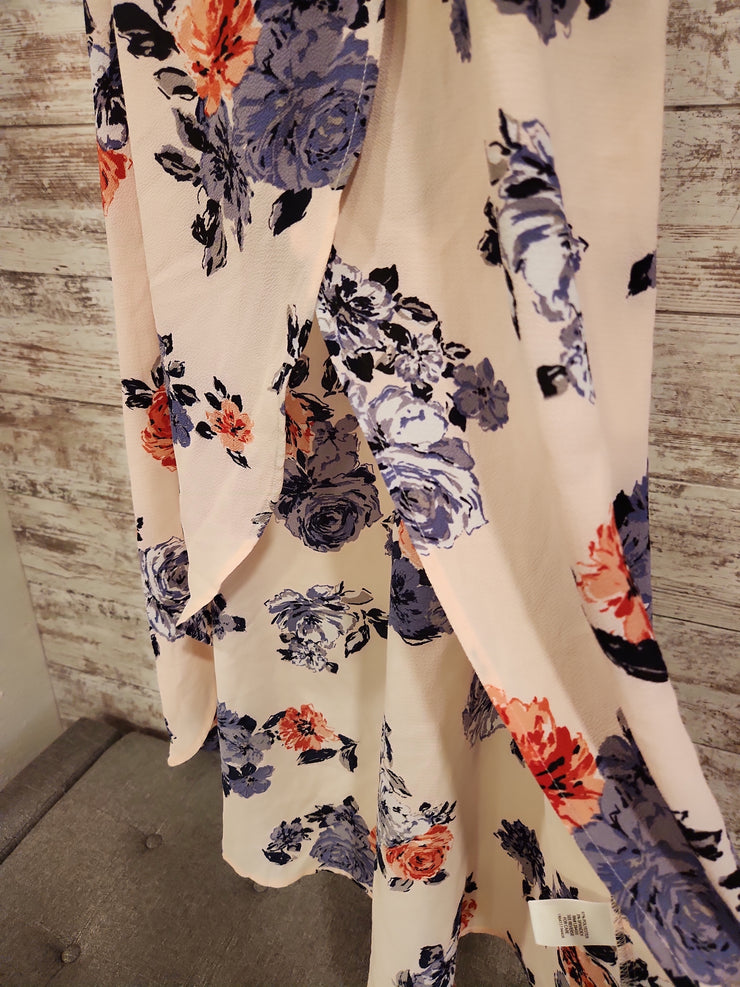 PINK/FLORAL MAXI DRESS-NEW $48