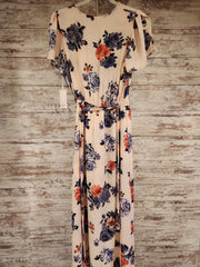 PINK/FLORAL MAXI DRESS-NEW $48