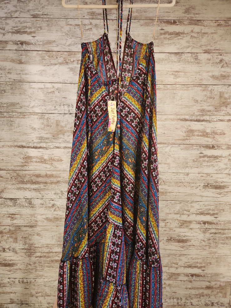 COLORFUL MAXI DRESS (NEW)