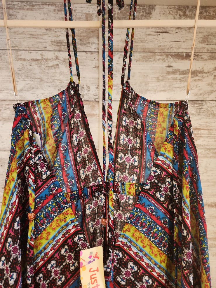 COLORFUL MAXI DRESS (NEW)