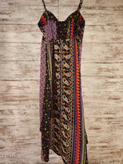 PURPLE/BLACK HI-LO DRESS (NEW)