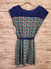 BLUE OWL SHORT DRESS (NEW)