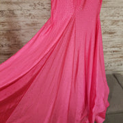 PINK BEADED MERMAID GOWN