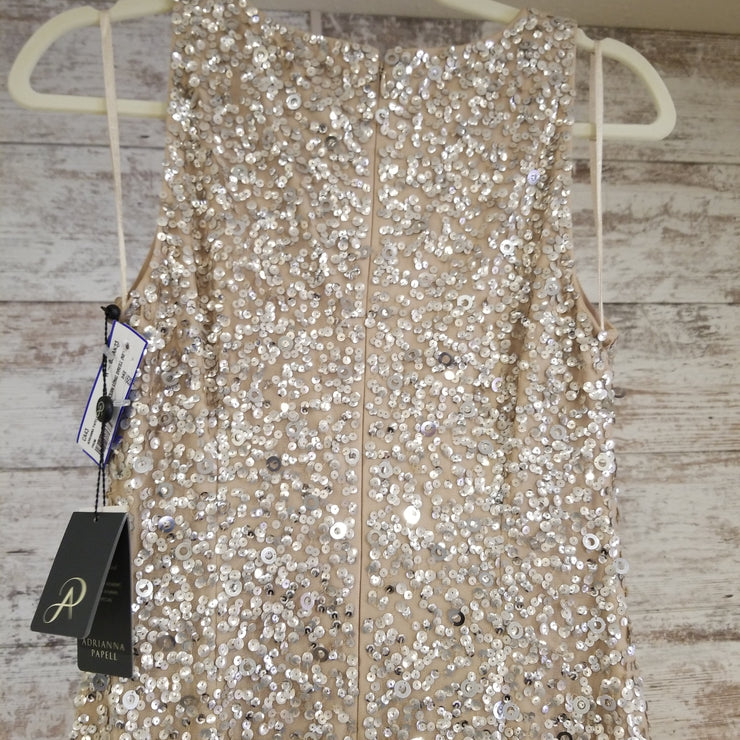 GOLD SEQUIN LONG DRESS (NEW)