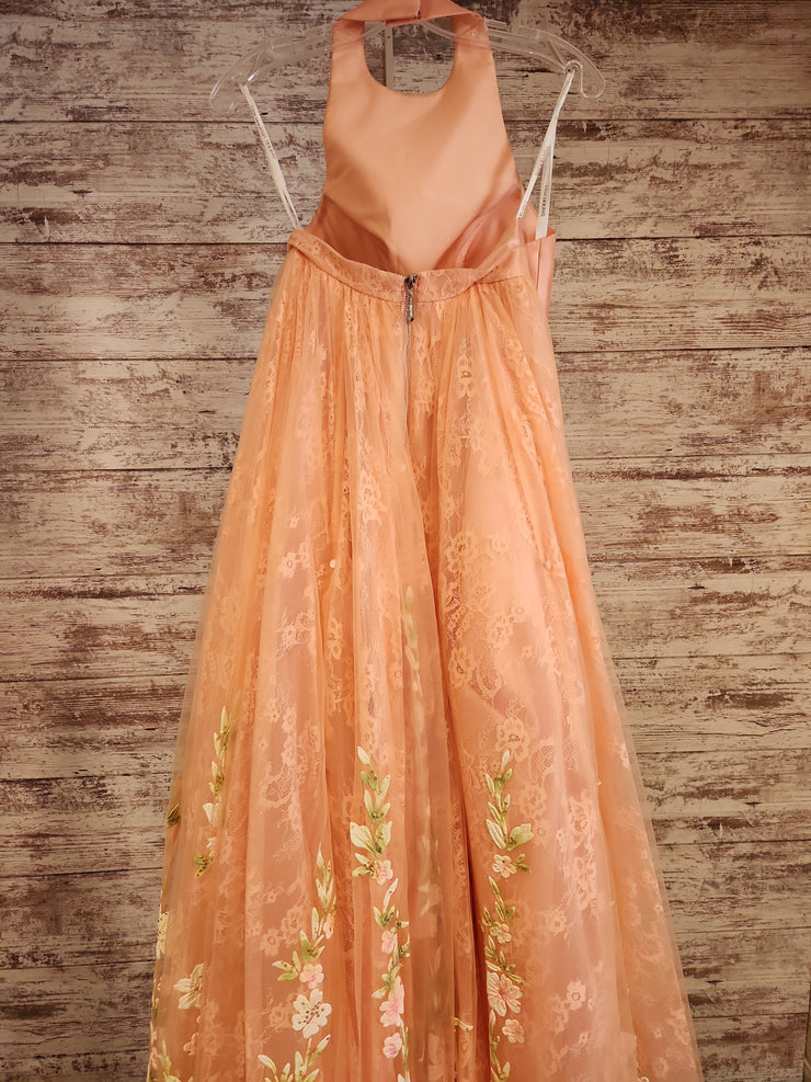 PEACH 2 PC. PRINCESS GOWN SET