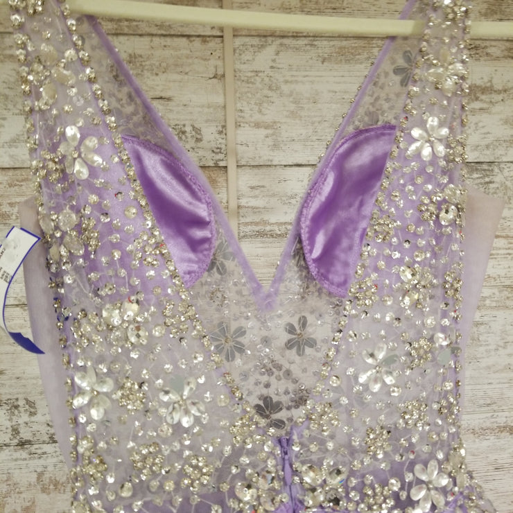 LAVENDER A LINE GOWN