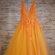 ORANGE PRINCESS GOWN