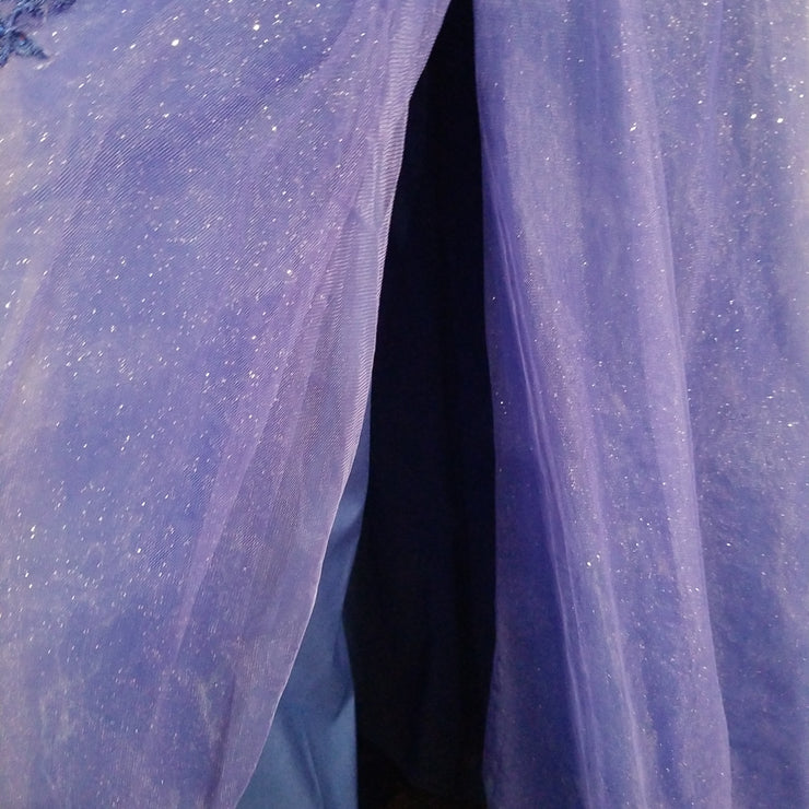 ROYAL BLUE A LINE GOWN (NEW)