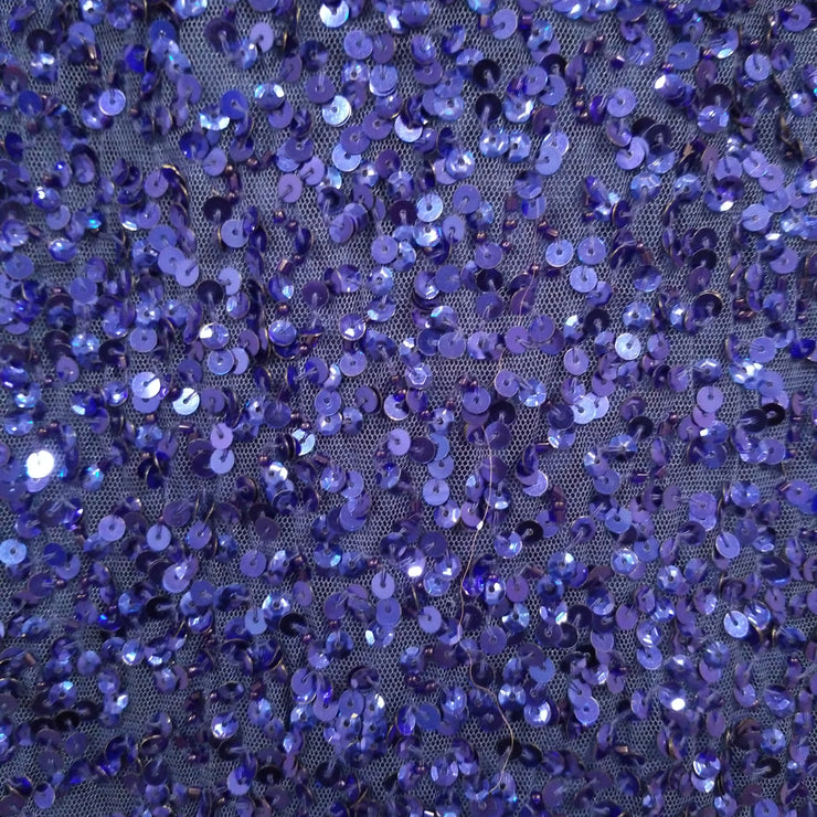 ROYAL BLUE SEQUIN LONG DRESS