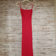 RED LONG EVENING GOWN