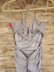 LAVENDER LONG EVENING GOWN